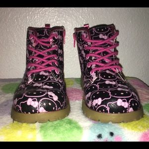 Sanrio Hello Kitty Combat boots